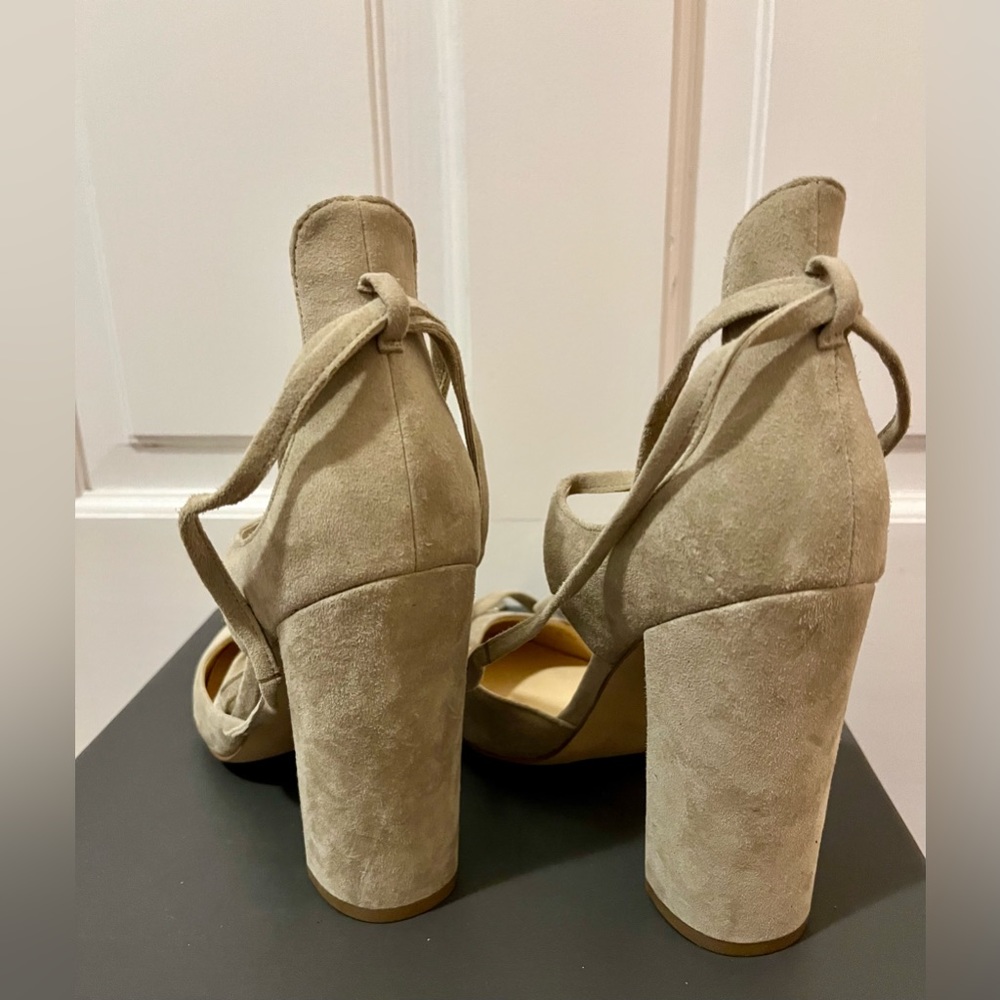 Ivanka Trump, Suede Lace up Shoes  Size 8.5 - Picture 3 of 5